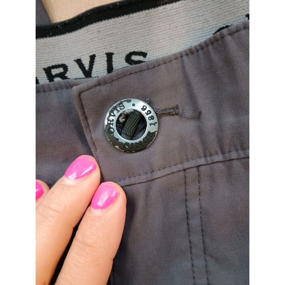 ORVIS Performance Cargo Pants Water Repellent Stretch Comfort Hiking Size 40x34 - Picture 5 of 10